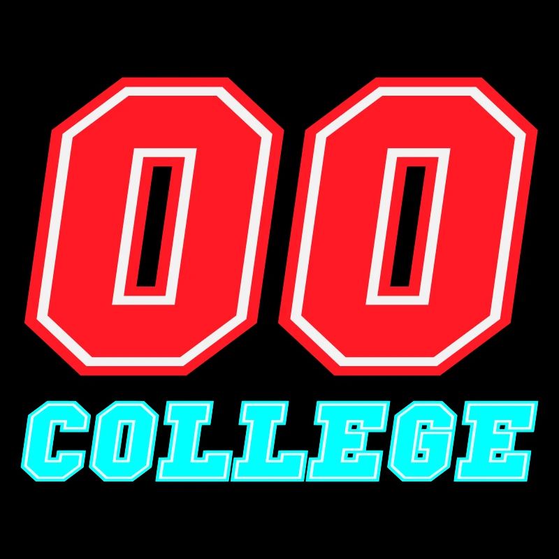 00 College Neon Emblem
