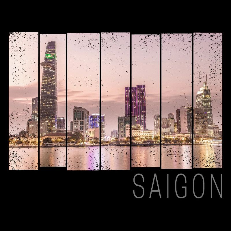 Saïgon Hô Chi Minh-Ville HCMC au Vietnam Souevnir