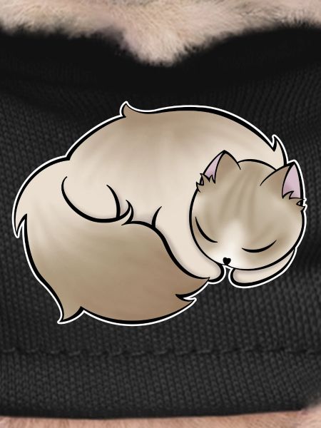 Sleeping Fluff Kitty