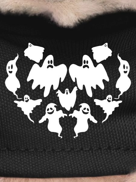 Halloween Heart Ghost