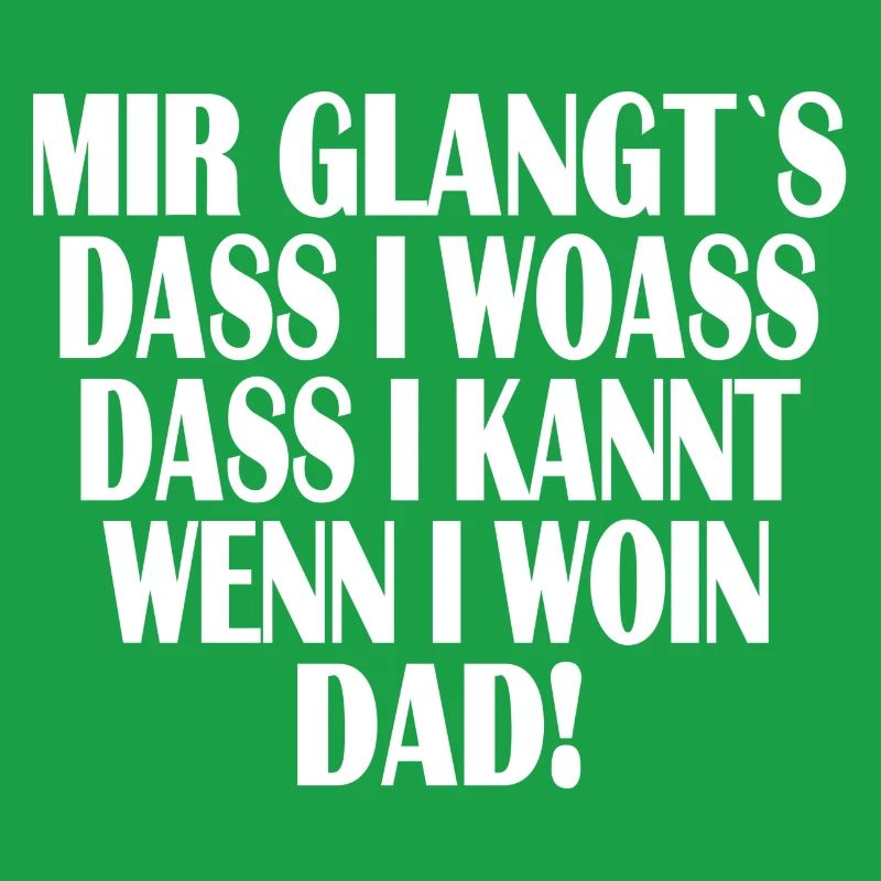 Mir glangt`s...