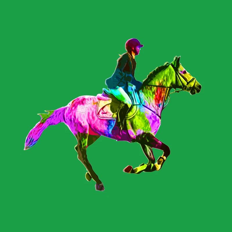Cavalière colorée