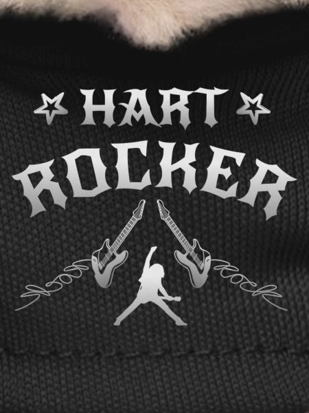 Hard rock music
