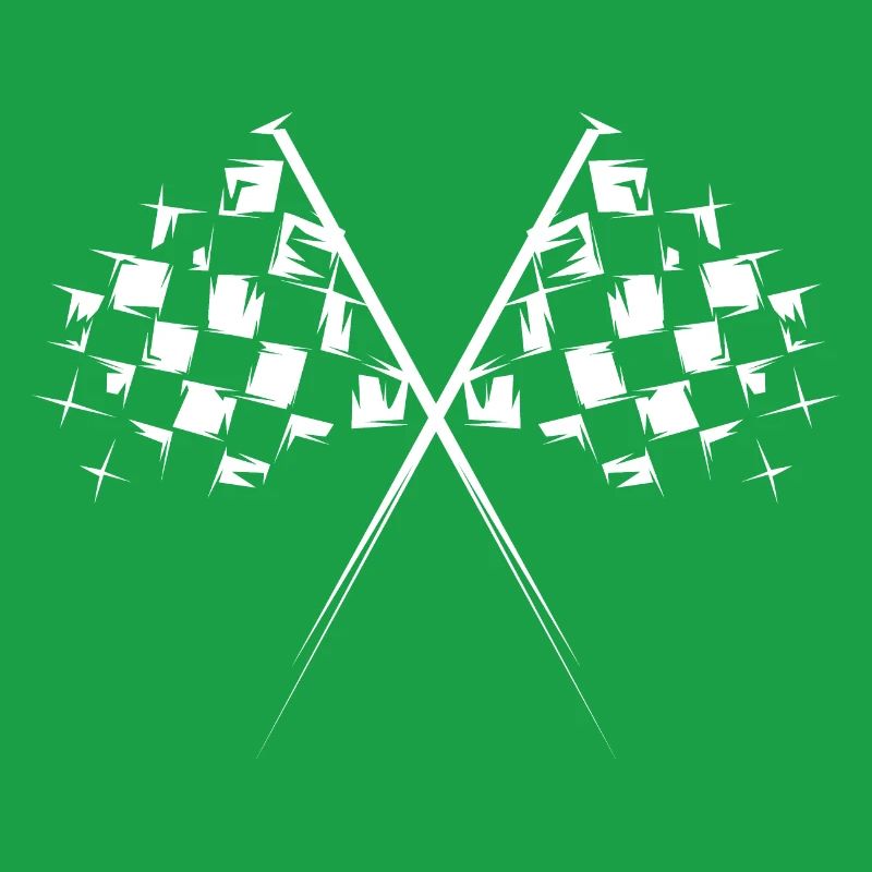 race drapeau de course drapeau de départ symbole d’arrivée Équipe