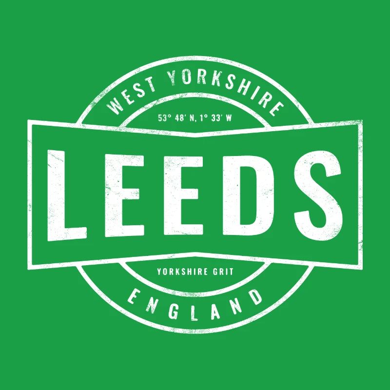 Conception du timbre Leeds, Angleterre