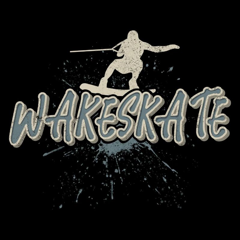 Wakeskate Wakeskating Wakeskater Wakeboard