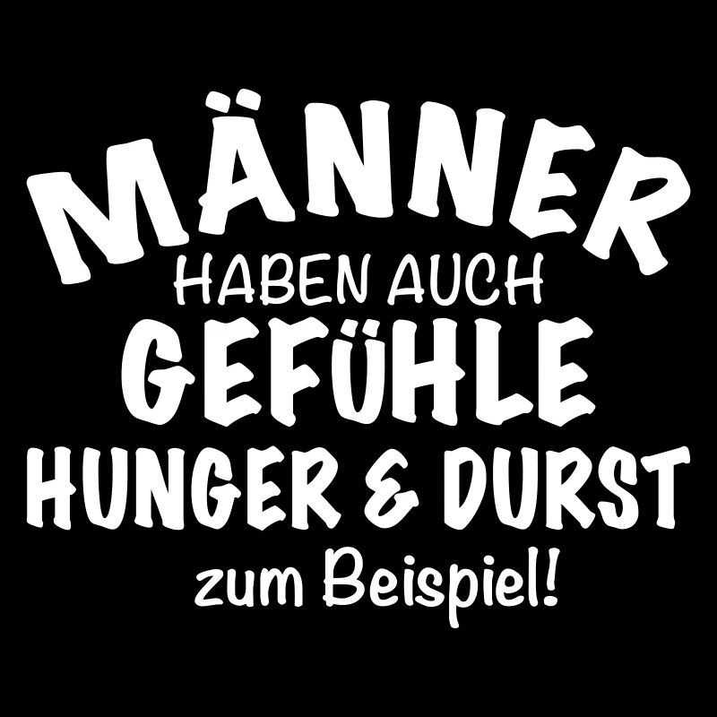 Männer Gefühle witzig lustiger Spruch