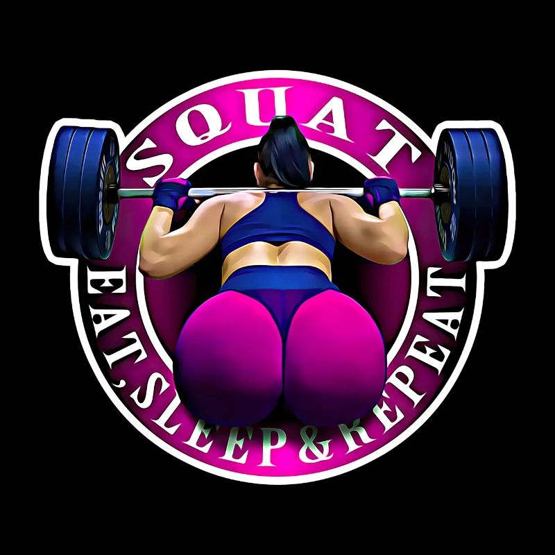 Squat, Eat, Sleep & Repeat.