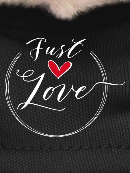 Just Love Heart Scripted Circle