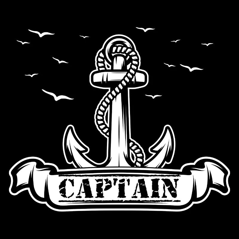Motif de l’ancre du capitaine