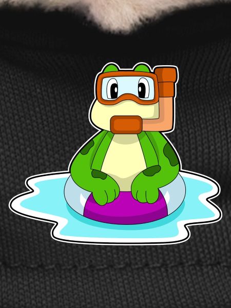 Frog Diver Snorkel Diving