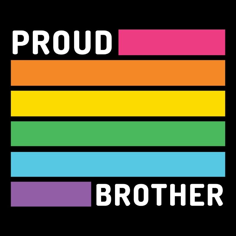 Pride Month LGBT - Stolzer Bruder