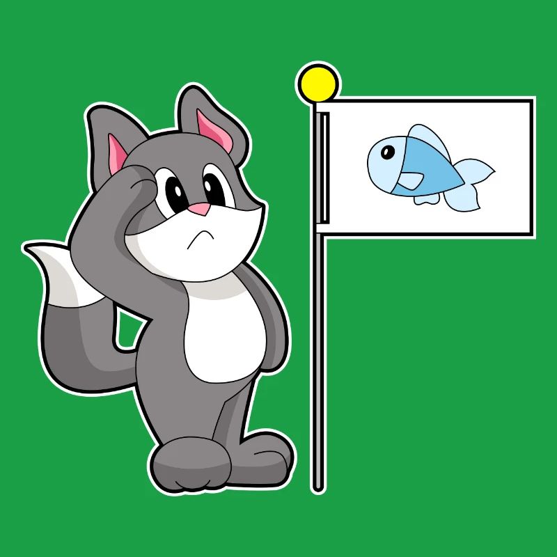 Drapeau de chat