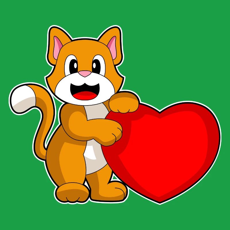 Coeur de chat