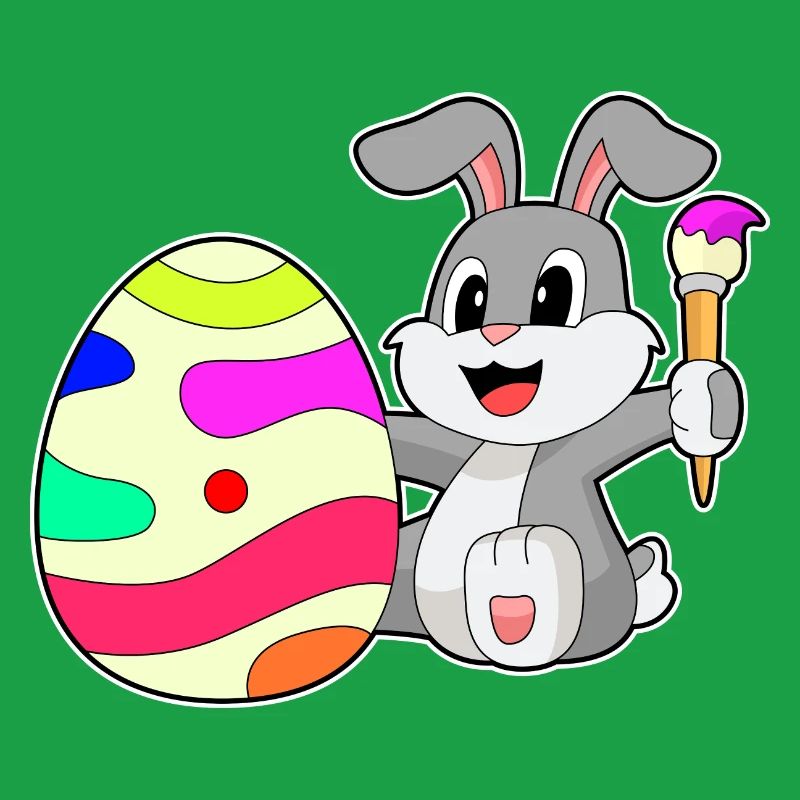 Bunny Easter Coloring