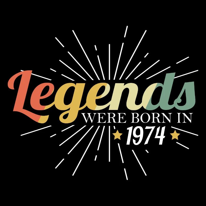 1974 Geburtstag Sprüche Legende Retro