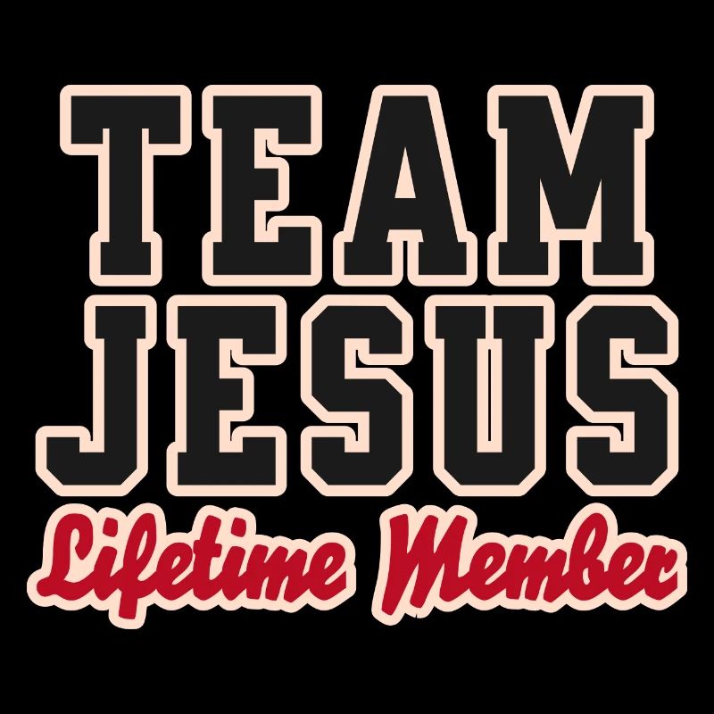 Team Jesus Lifetime Member Design