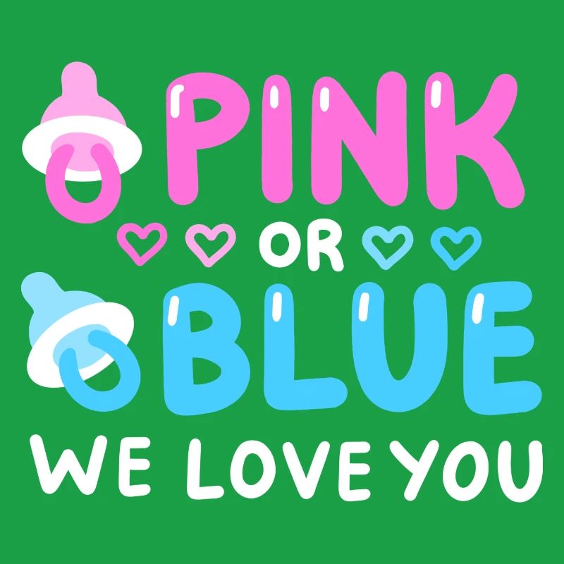 Gender Reveal Party Pink oder Blau