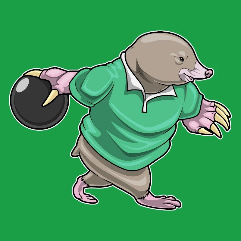 Mole Bowling Bowling Ball