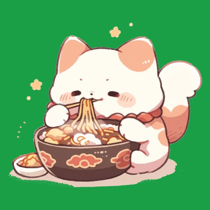 Chats spaghetti - Le chat s’amuse avec le passé