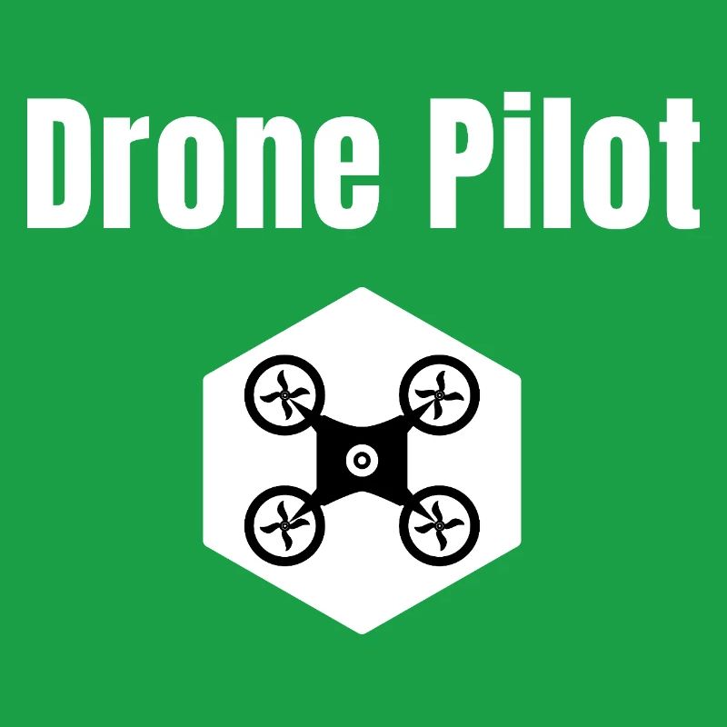 Drone Pilot Hex Tee