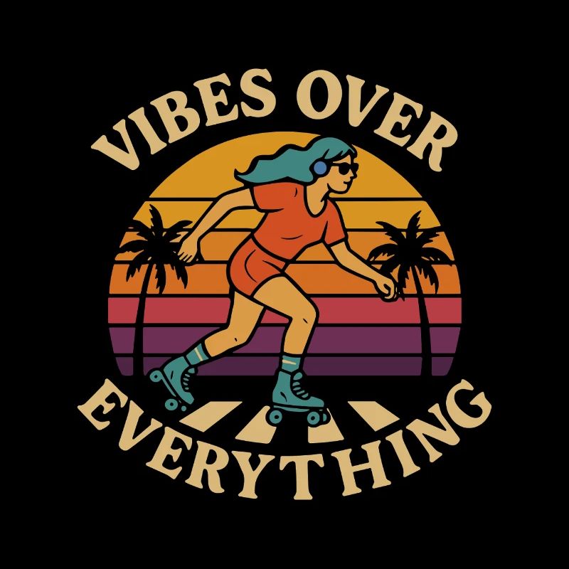 Rollerbladerin Vibes Over Everything