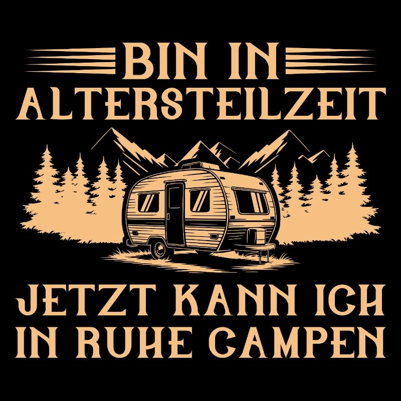 I am in partial retirement - caravan camping early retirement