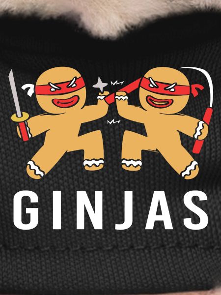 Gingerbread Christmas Ninja Gingerbread Man