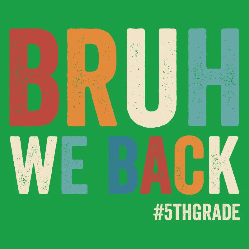 Brother, we're back, 5th grade, first school