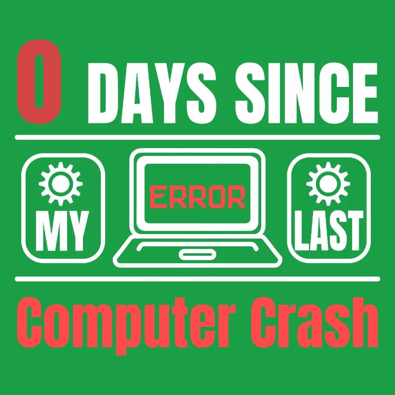 Support technique 0 jours depuis mon dernier crash sur PC