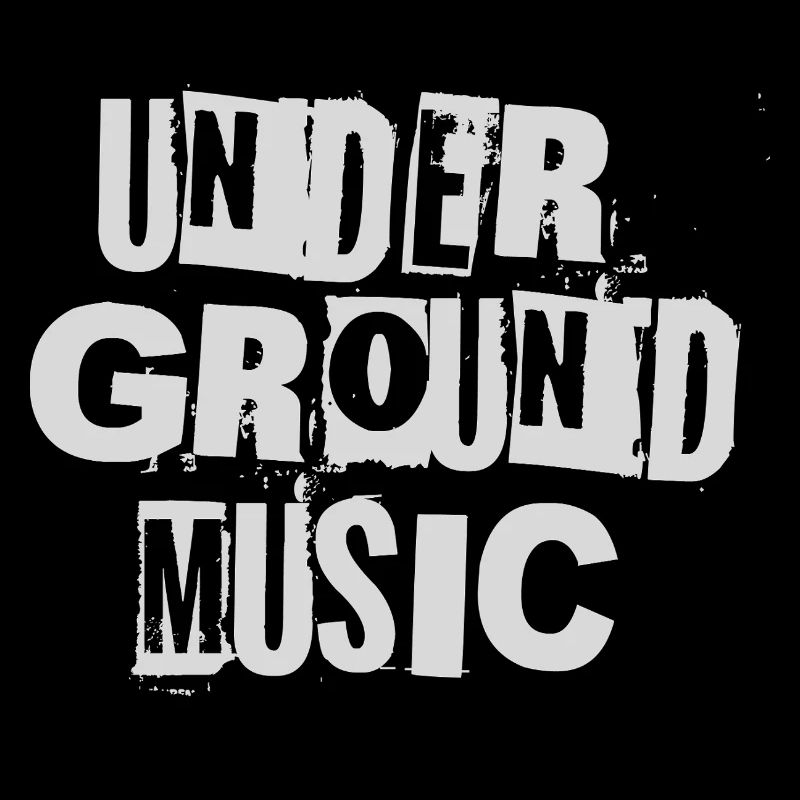 Underground Music Bold Graphic