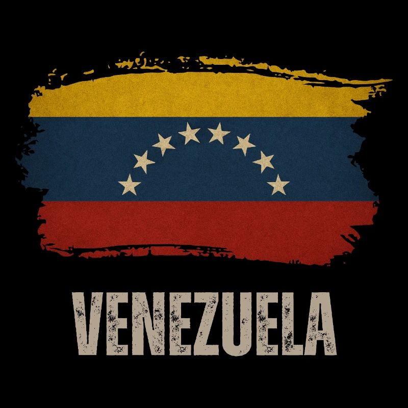 Drapeau du Venezuela, vintage Venezuela