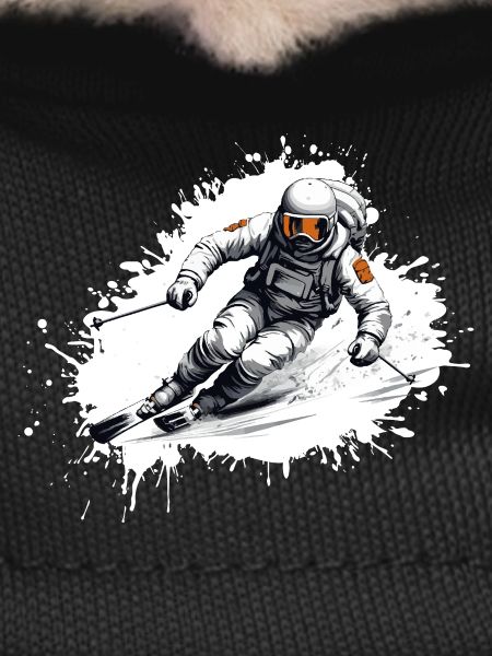 Astronaut Ski Skiing