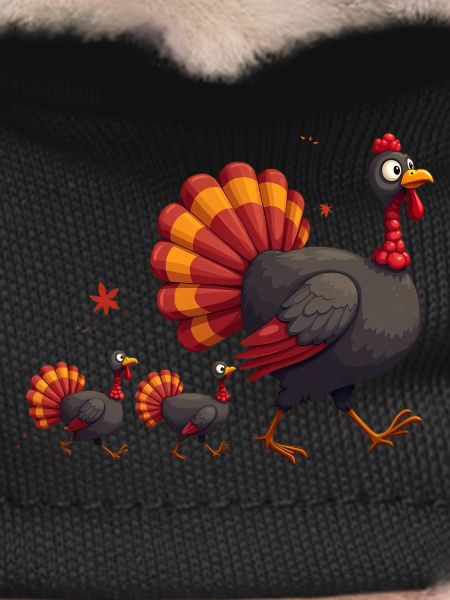Bébé dinde de Thanksgiving