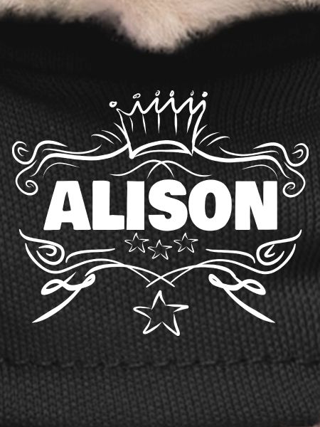 Alison as a baby