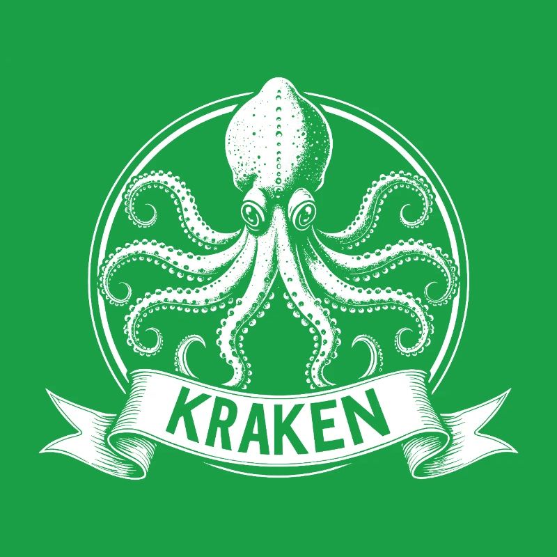 Kraken Emblem Circle