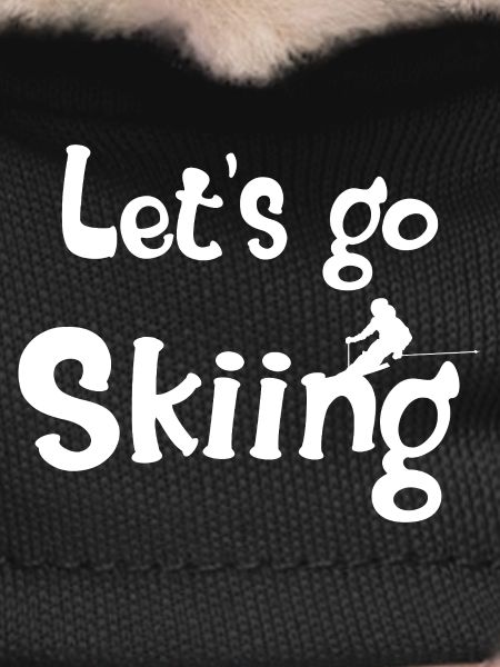Bold ski lover