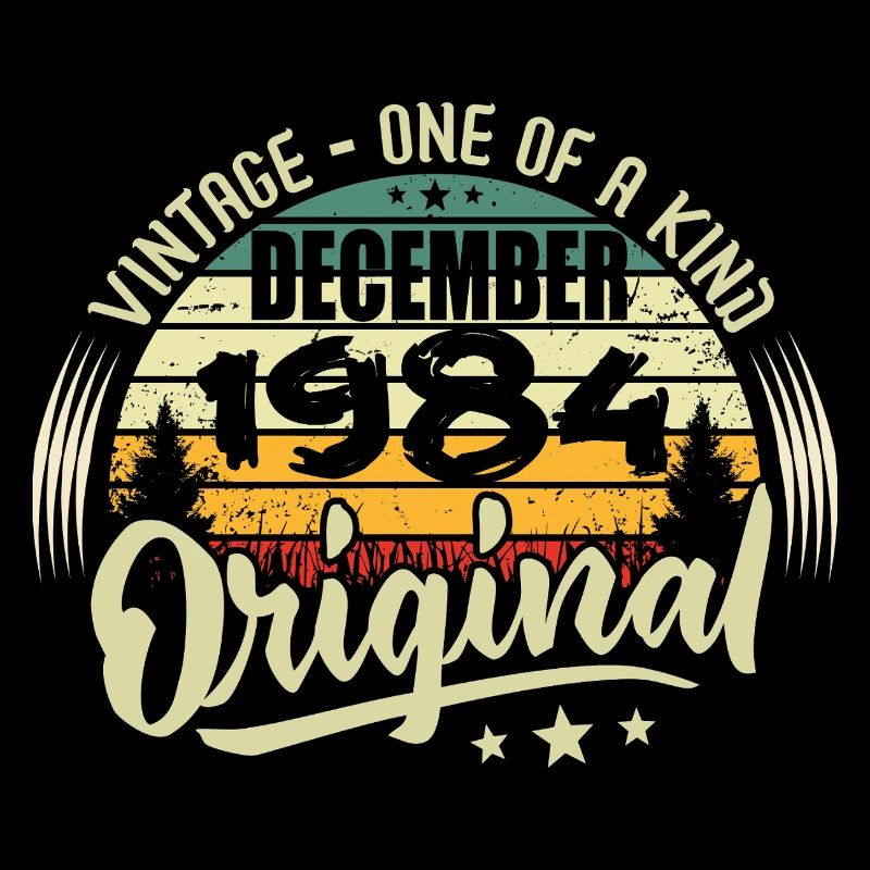 Décembre 1984 - Vintage Authentique December 1984 