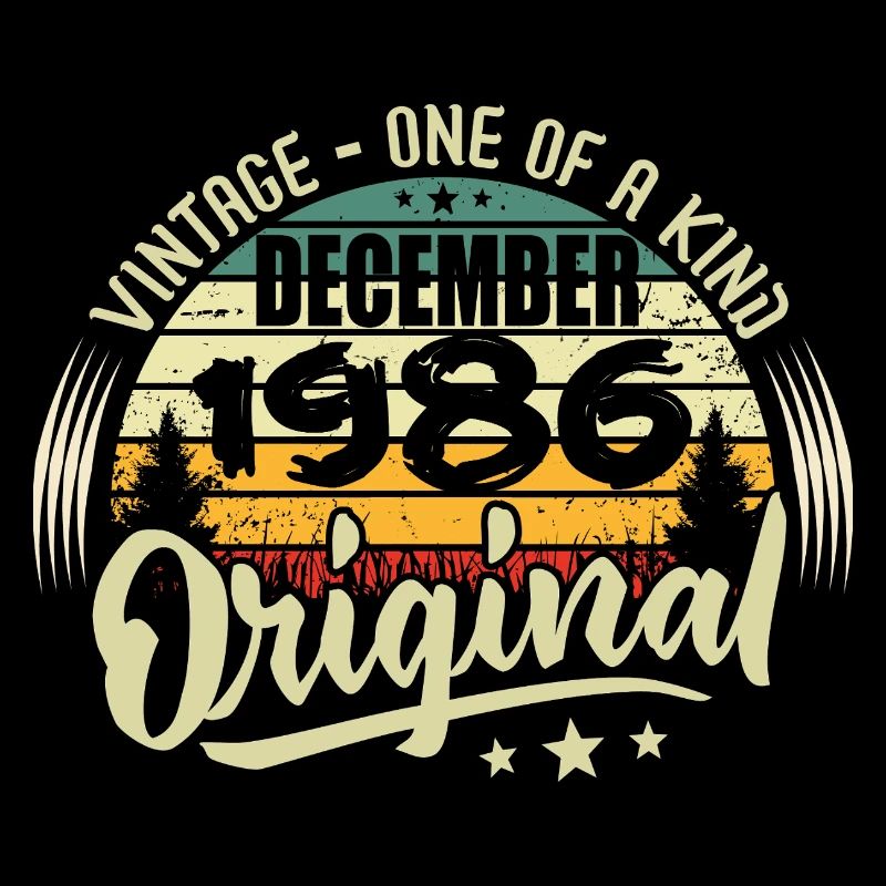 Dezember 1986 – Vintage Authentic Dezember 1986