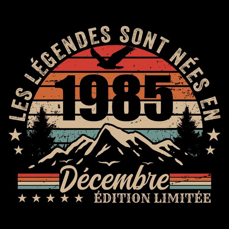 Rétro Décembre 1985 - Cadeau 40 Ans