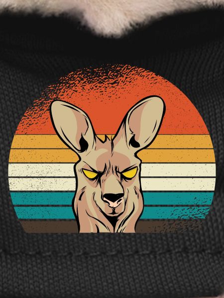 Kangaroo Retro Sunset