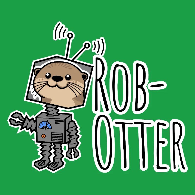Rob-Otter - Half Otter Half Robot Flat Joke!