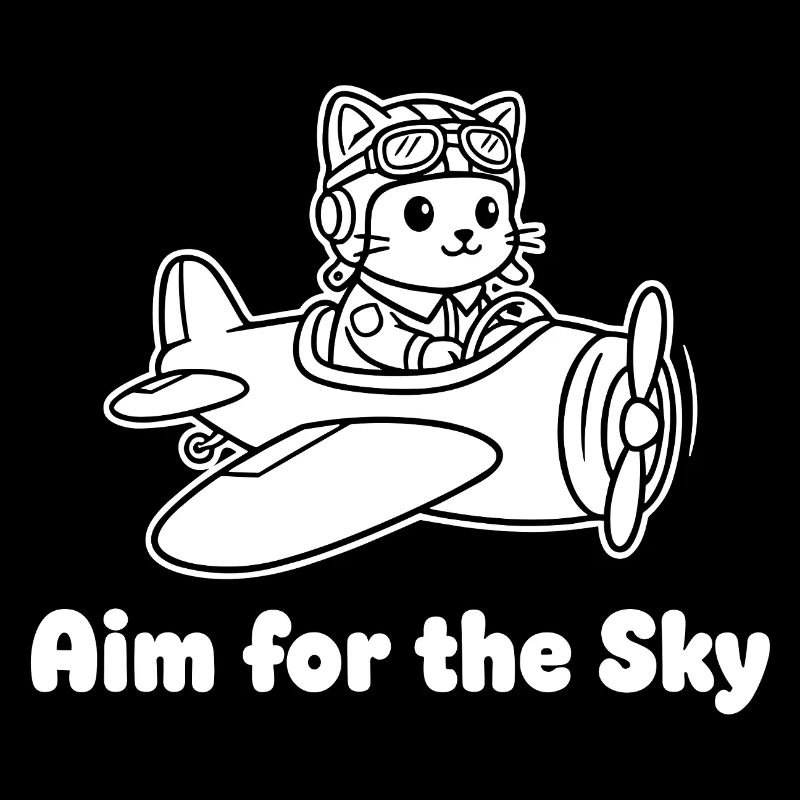 Vise le pilote Sky Kitty