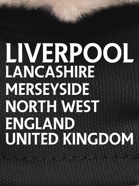 Liverpool – England Lyrics Design