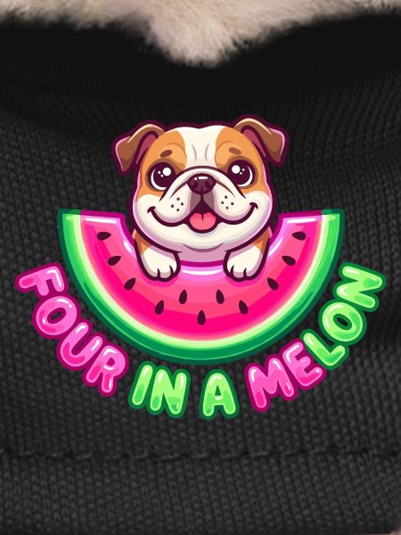 Four In A Melon Bulldog
