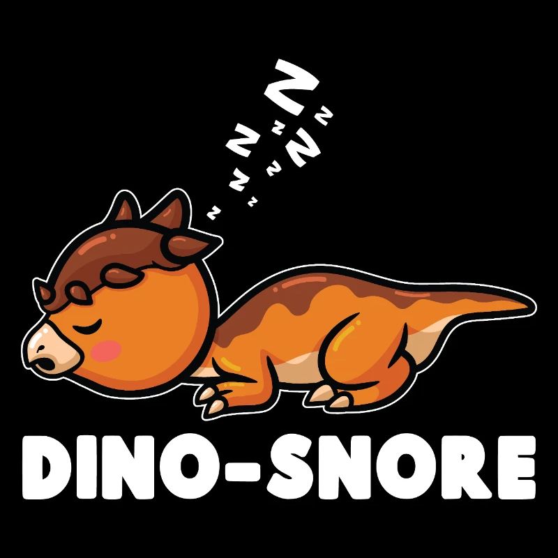 Dinosaurierpaläontologie Dino schlafend