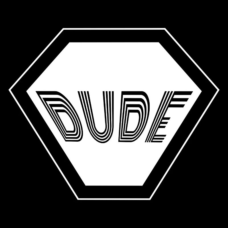 Dude Retro Mann Junggeselle Männer Typ Kerl