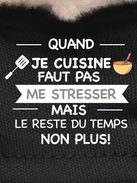 humorous kitchen apron