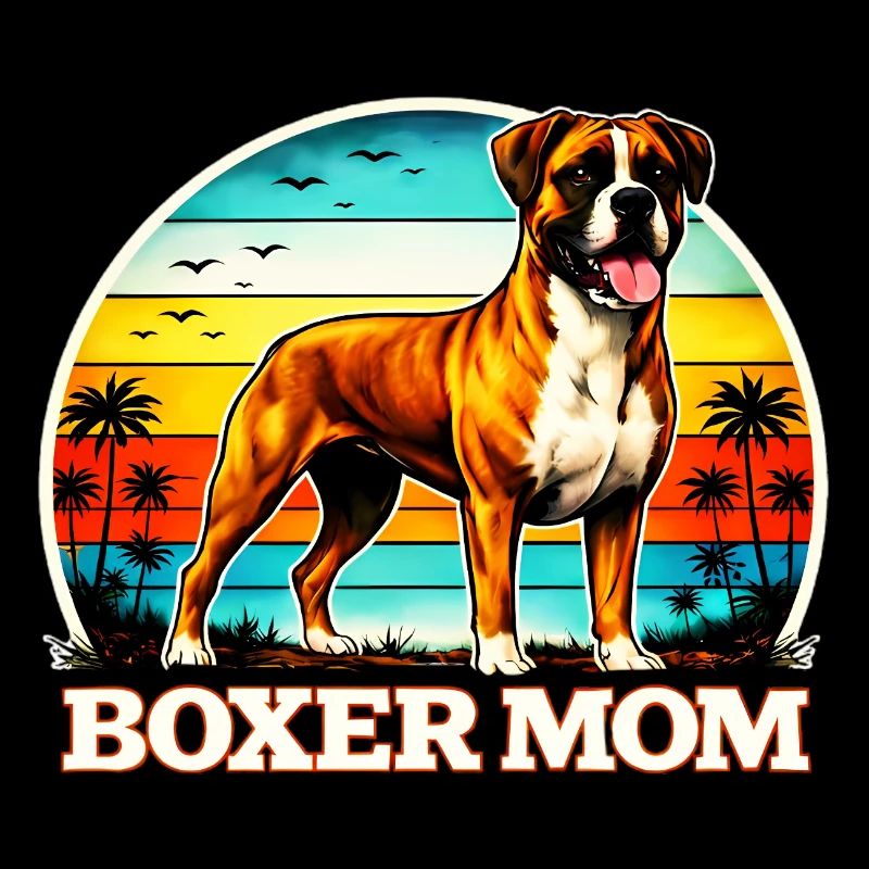 Boxer Mom 