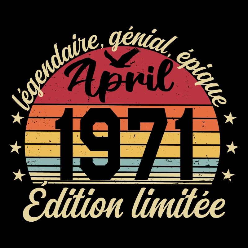 Geburtstag 1971 April April 1971
